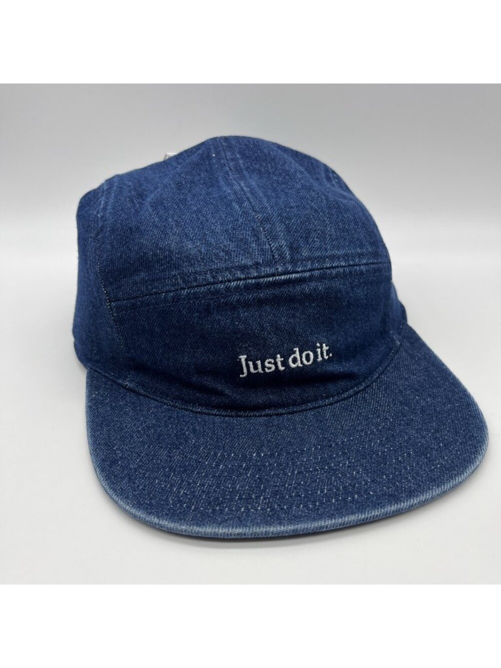 Nike Fly Unstructured Denim 5 Panel Adjustable Cap Casual Hat M/L IB2345-419
